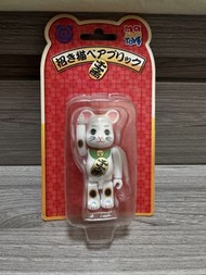 Bearbrick 100% 白貓 招財貓 千萬兩