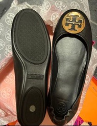 (全新現貨）Tory Burch Minnie Travel Ballet Flats平底鞋 / 經典黑色/ Size US7.5