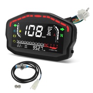 AD Universal RPM Motorcycle Meter GPS Speedometer Digital Odometer Electric Injection Carburetor Ins