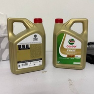 CASTROL EDGE 5W-40 5W40 4L Fully Synthetic Engine Oil 4 Liter A3/B4 FINDCAROIL.COM