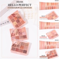 Sivanna Hello Perfect Block Creating Blush Eyeshadow Palette, Western Tone HF178
