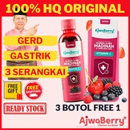 AjwaBerry Gerd Gastrik Anxiety 3 Serangkai Abah Original Seller Fadzilah Kamsah Excel Pro XPRO Jus B