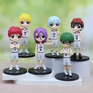 6Pcs Basketball New Generation Anime Figure Kuroko Tetsuya Action Figure Aomine Daiki Kise Ryota Kag