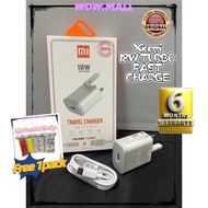 Xiao Mi Charger 18W Fast Charge Charger Mi Redmi with Free Cable (Type C / Micro USB / Adapter)
