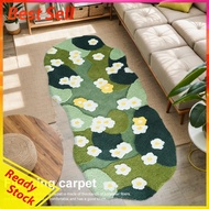 Plush Bedroom Bedside Area Rug Fluffy Nordic 3D Lawn Moss Rugs Carpet Soft Three-Dimensional Flockin