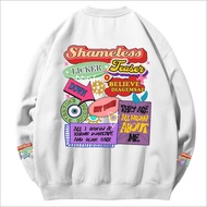 BELIEVE Crewneck BAD ATTITUDE | Sweater Pria & Wanita