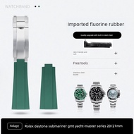 tali jam tangan watch strap leather Tali jam tangan fluororet lembaran keluli sesuai untuk tali jam 