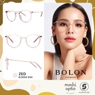 แว่นตา BOLON รุ่น ZED BJ3065 B30 Transparent Pink ของแท้ ประกันศูนย์ไทย