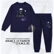 Titan Tv Man New Upgrade Jogger Kids Suit Titan Tv Man Skibidi Toilet Kids T-Shirt