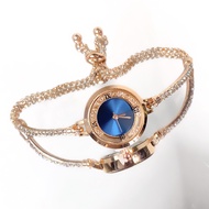 PROMO !! Jam Tangan Wanita Serut Terbaru Rantai Mini Gelang Terlaris