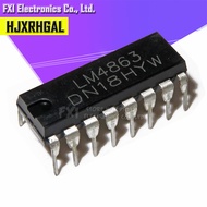 10PCS LM4863D DIP16 LM4863 audio amplifier IC