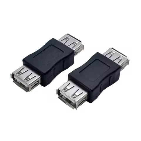 1PCS USB 2.0 Type A Female to A Female Coupler Adapter Connector F/F Converter
