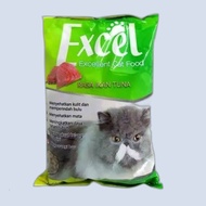 Makanan Kucing EXCEL Rasa ikan Tuna Bentuk Donat 1karung 20kg