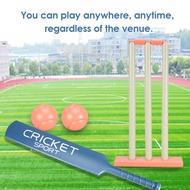 Plastic Kids Cricket Bat Set Exercising Bat Backyard Cricket Sets for Children Toddler Parent-Child