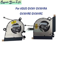 *Notebook CPU GPU Cooler Fan For ASUS ROG Flow X13 GV301RA GV301RE GV301RC 2-in-1 Gaming Ultrabook 1