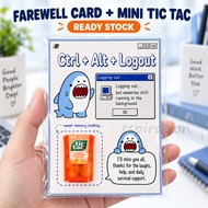 Goodbye Gift for Colleague Mini Tic Tac | Farewell Gift | Resignation Gift | Office Gift Appreciatio