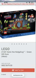 LEGO 21331 Sonic the Hedgehog™ – Green Hill Zone (Ideas)