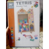 Tetris wooden puzzle