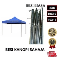 Frame Canopy Only 8x8 /10x10 /10x15 Rangka Kanopi Besi Sahaja /Kanopi khemah pasar malam jualan Rama