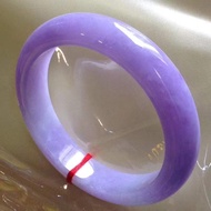 Jade Bracelet Jade Color Violet Bracelet Women's Jade Bracelet Pure Natural Ice Jade Bracelet Jade B