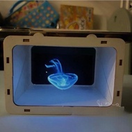 3D Hologram Wooden Box, 3D Movie Box for Smartphones