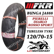 FKR JA888 PIRELLI DIABLO ROSSO SPORT TUBELESS TYRE TIRE TAYAR MOTORCYCLE