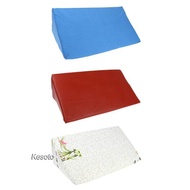 [Kesoto] Bedridden Pillows Body Positioning Wedge Cushion with Removable Cover Blue