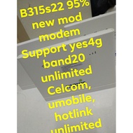Huawei B315 B315s-22 Unlocked Modified 4G LTE B315 B310 B310as-852 modded modem mod