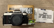 近新品 盒裝 Nikon FM10 底片單眼相機  機械快門 新手入門機