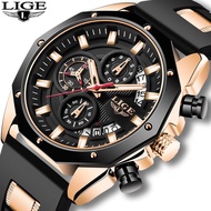 2024 Fashion Sports LIGE/Lige8908Sports Quartz Watch Multifunctional Six-Pin Calendar Student Youth 