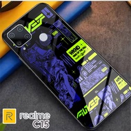 Softcase Hp Realme C15 Terbaru Premium Glass Mewah - [SC100] - Softcase Motif Keren - Case Keren - Case Realme C15 - Softcase Realme C15 - Case Realme - Softcase Murah - Softcase Mewah - Casing Hp - Silikon Hp - Kesing hp - Case handphone