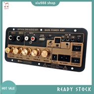 (xiu988) 1Set D50 Amplifier Board with Optical Audio Bluetooth AMP USB FM Radio TF Player DIY Audio 