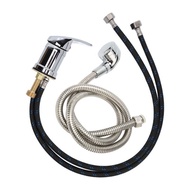 Full Set  Kran Salon Panas Dingin Shower Cuci Rambut Salon Kran Shower Stainless Keran Shower Salon 