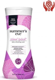 Summer's Eve Cleansing Wash for Sensitive Skin, Island Splash, 444 毫升