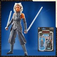 12cm Ahsoka Tano Star Wars Action Figures Toys Movable Statue Model With Lightsaber Toys Collection 