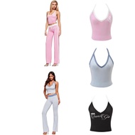MQIY iamgia Contrast Color Hot Girl Sports Vest Small Sling