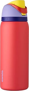 Owala FreeSip Insulated Stainless Steel Water Bottle with Straw for Sports and Travel, BPA-Free, 24-
