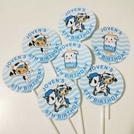 [SG Seller] Tokidoki cupcake toppers - 15pcs