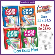 Find Words Book | Mini Word Search Malay | Cross Word | Smart Mind | Brilliant | Word Game