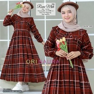 Promo Baju Gamis Wanita Terbaru Midi Dress Teta / Gamis Remaja