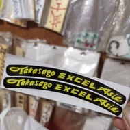 Takasago Excel asia rim sticker