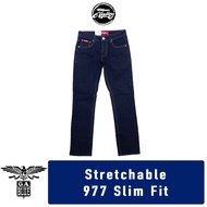 GA Blue Slim Fit Stretchable Jeans 99771914 Raw Blue
