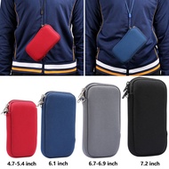 DDCCGG Mobile Phone Bag Zipper Bag Halter Mobile Phone Bag Waterproof Mobile Phone Bag Nylon Mobile Phone Bag