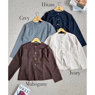 Ailee Long Sleeve Top Women's Long Sleeve Blouse Blazer Casual Women