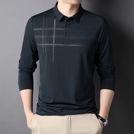 Erdos City Men's Brocade Seamless Summer Polo Shirt 2022