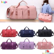BAGGLE Duffle Travel Handbag, Large Capacity Waterproof Gym Sports Bag, with Shoe Compartment Durabl