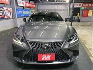 正2018年出廠  Lexus  LS 350 豪華版  銀鈦色找錢 實車實價 一手車 女用車 非自售 里程保證 原版件