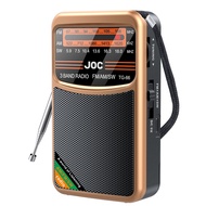 Battery Operated Radio FM AM SW Radio Type-C Rechargeable Transistor Radio with HD Display Screen Po