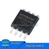 2Pcs Original 25Q128 SOP-8 25Q128JVSQ W25Q128JVSSIQ SOP8 128Mbit FLASH memory chip New Original