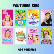 YOUTUBER KIDS PENDRIVE KARTUN KANAK KANAK 32GB USB KINGSTON - PENDRIVE CERITA KARTUN KANAK KANAK 202
